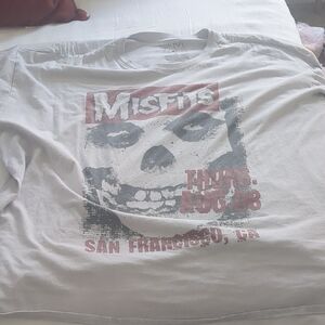 Torrid Misfits Graphic Tee - White and Red